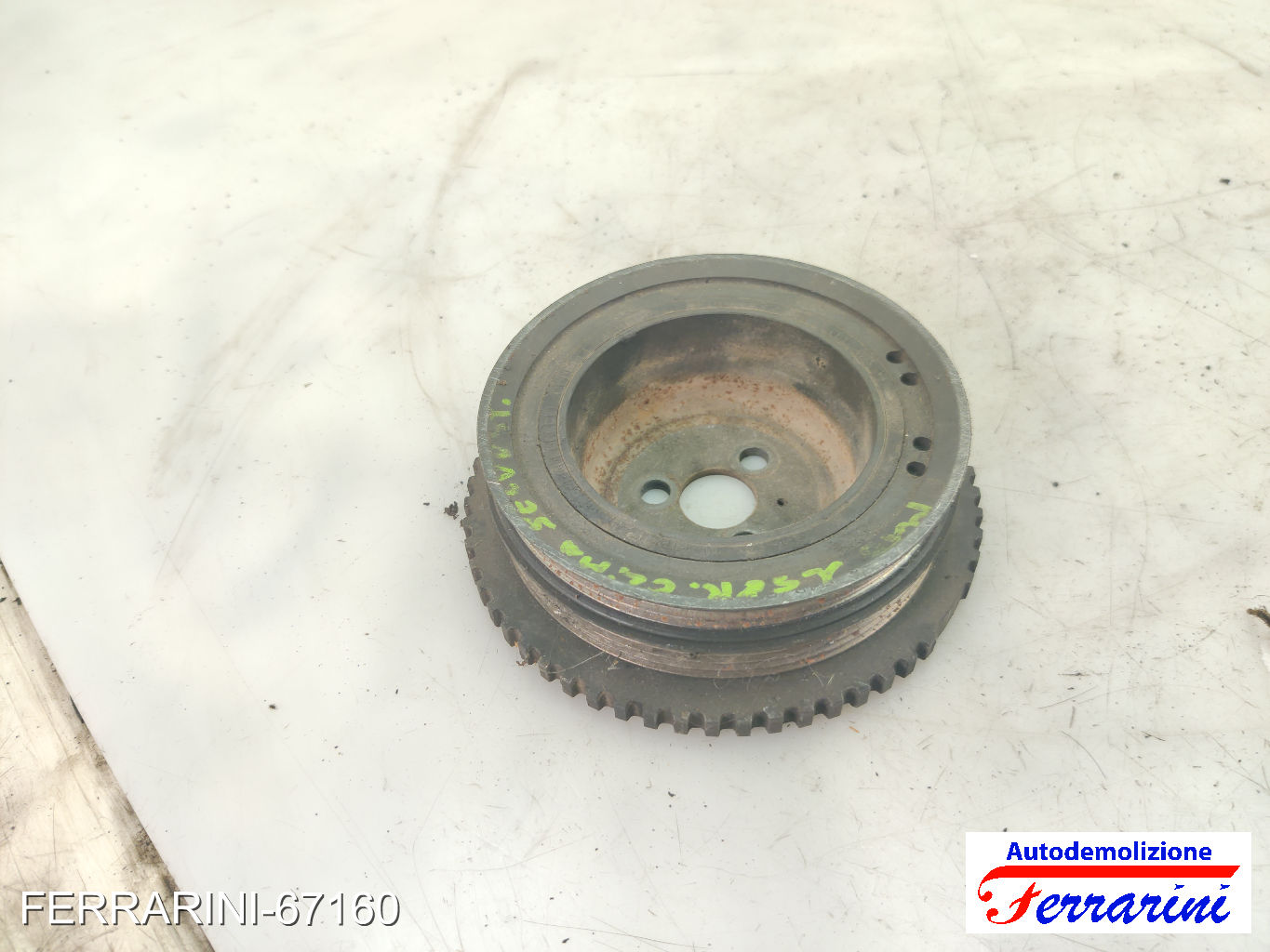 Puleggia Albero Motore ALFA ROMEO MITO 955 1.4 BI-FUEL 2009-2016 55181620 6