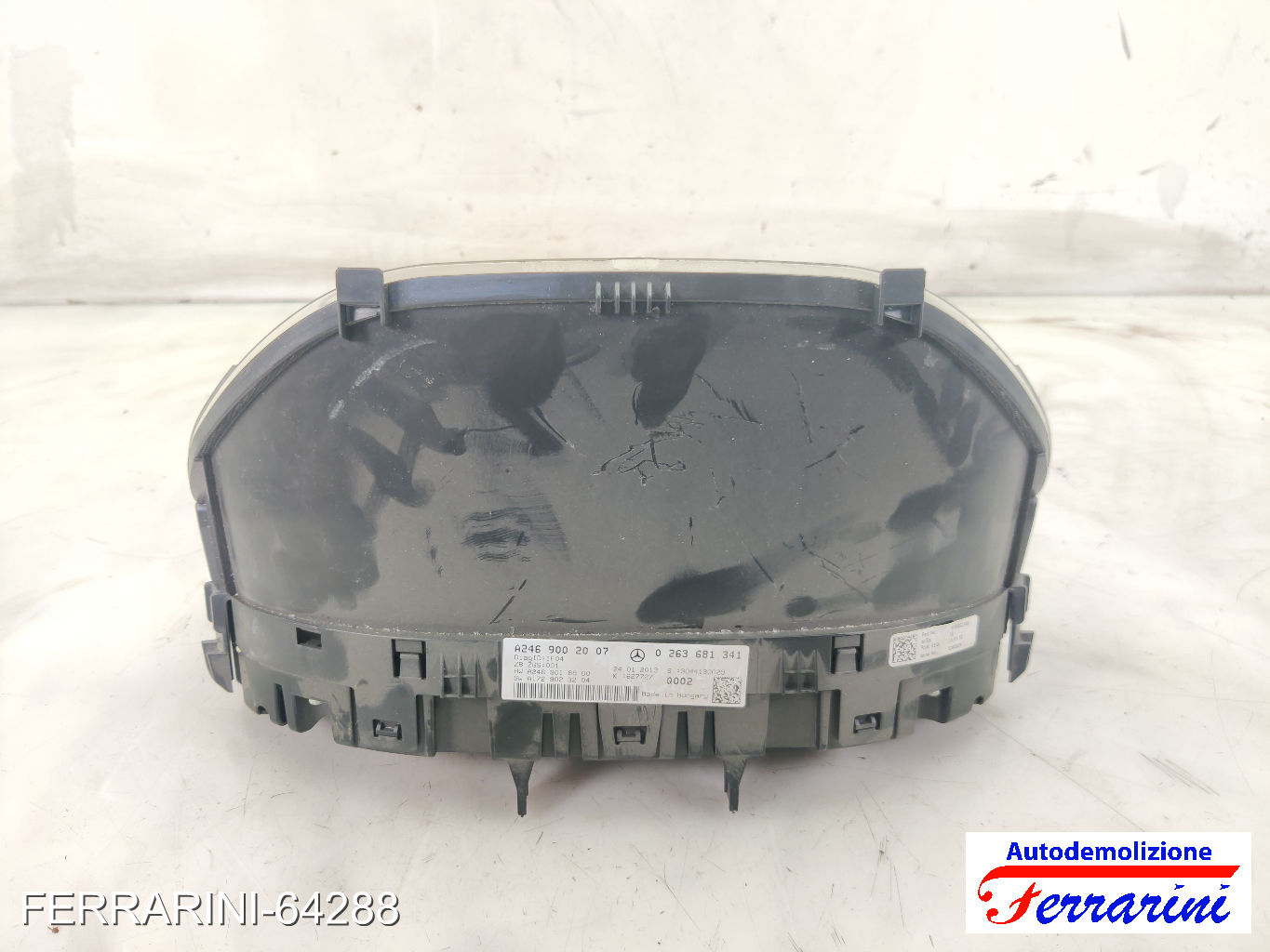 Quadro Contachilometri MERCEDES CLASSE B W242, W246 B 180 CDI 2011-2014 10
