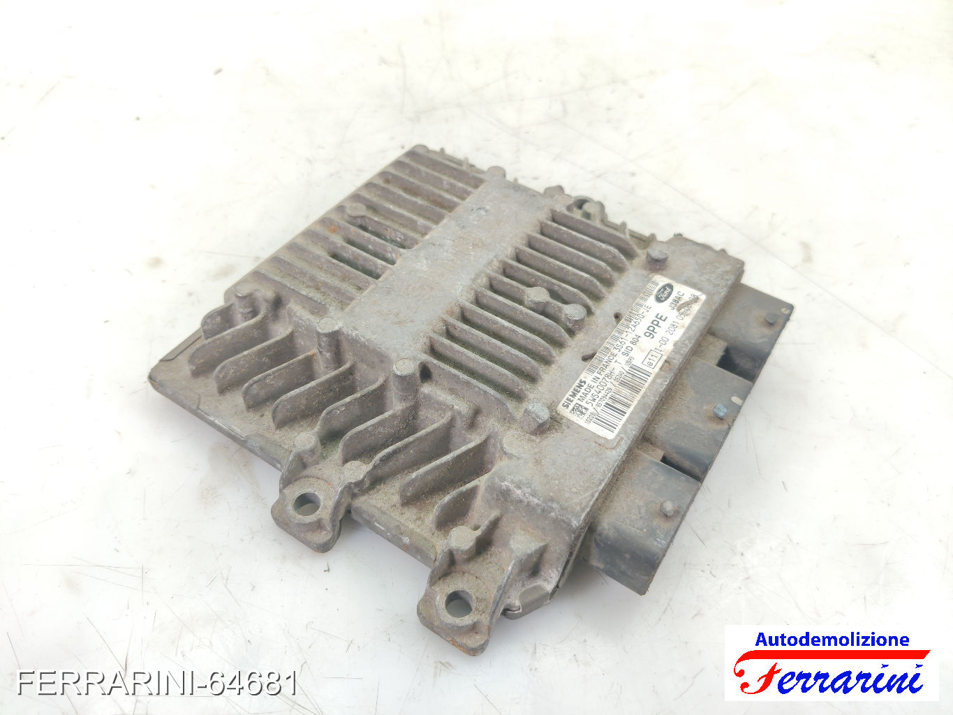 Centralina Motore FORD FIESTA 5 JD, JH 1.4 TDCI 2001-2008 3S6112A650JE 6
