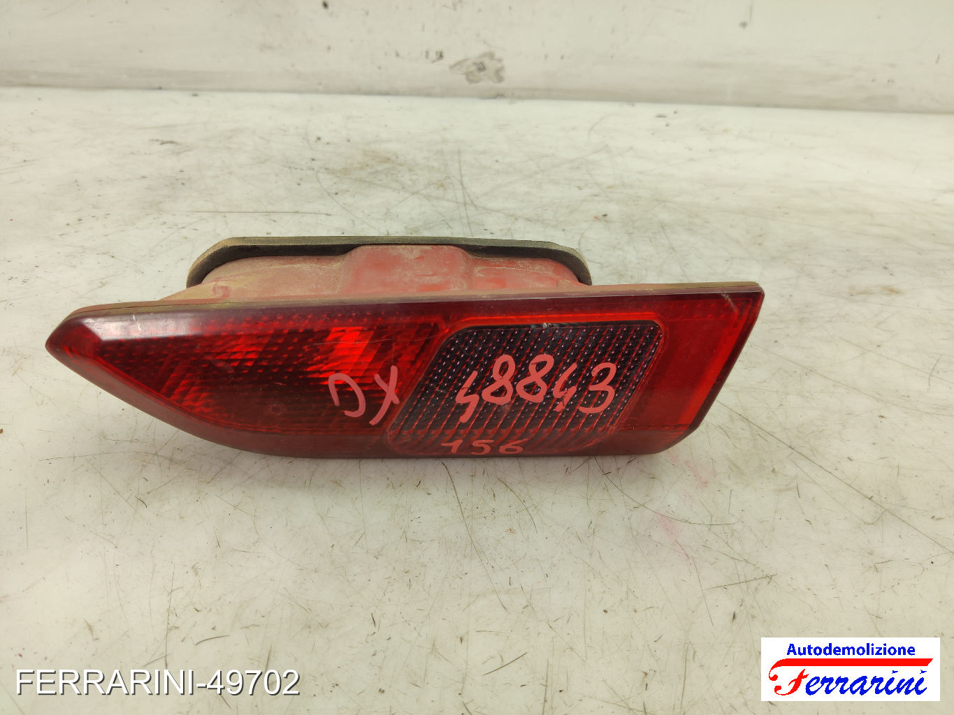 Fanalino Stop Posteriore ALFA ROMEO 156 SW 932 2001-2006 destro, dx, posteriore 12