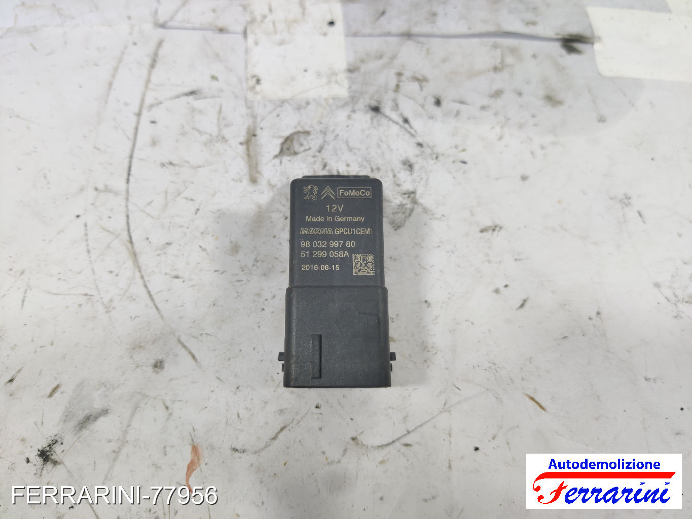 Centralina Candelette FORD C-MAX 2 DXA/CB7, DXA/CEU 1.6 TDCI 2010-2019