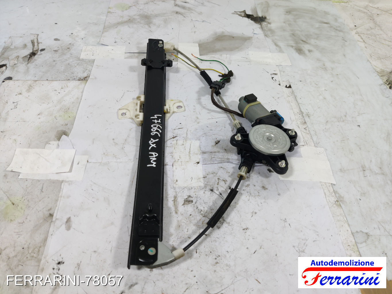 Alzavetro CHEVROLET SPARK M300 2010-2015 destro, dx, frontale, anteriore