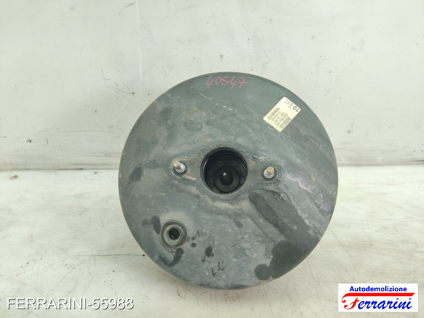 Servofreno FIAT GRANDE PUNTO 199 1.3 D MULTIJET 2005-2013 55700420, 19871C 12