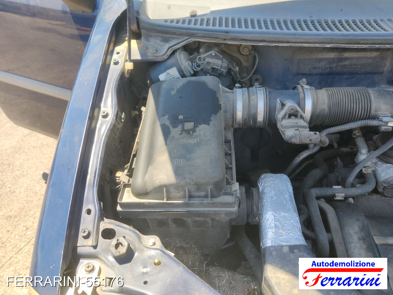 Opel Agila A H00 1.0 60CV 2003-2007