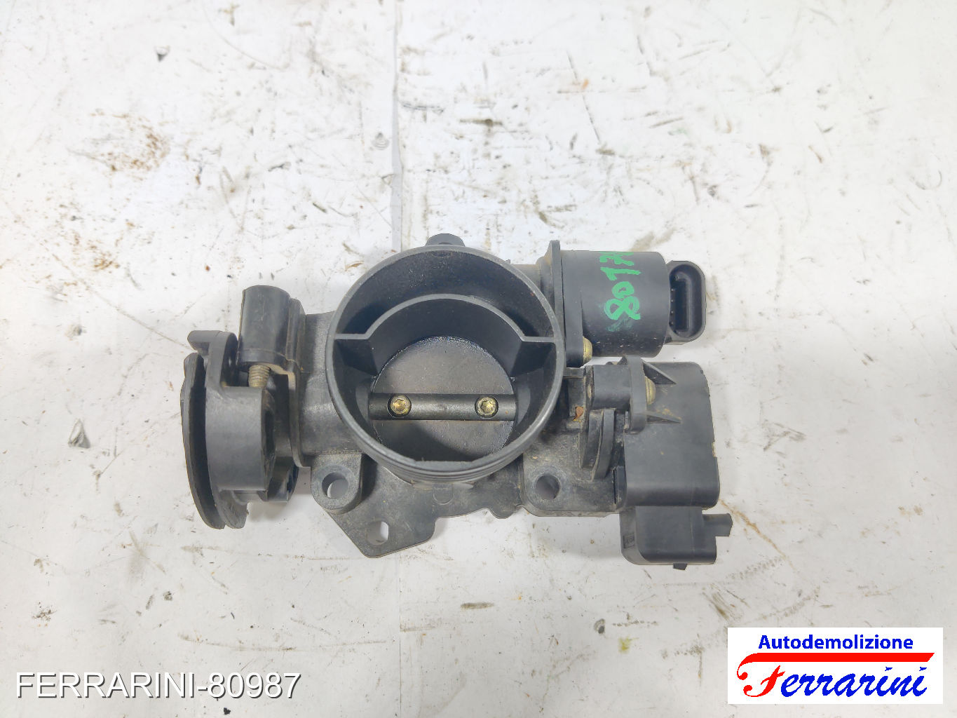 Corpo Farfallato PEUGEOT 206 2A/C 1.1I 1998-2007 9642473280, 2752A2434, S2772