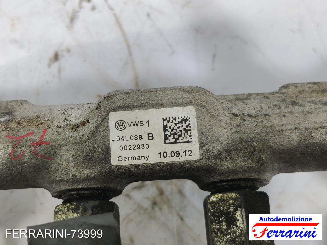 Flauto Iniettori VW GOLF 7 5G1, BE1, BE2, BQ1 2.0 TDI 2012-2020 04L130089B 7