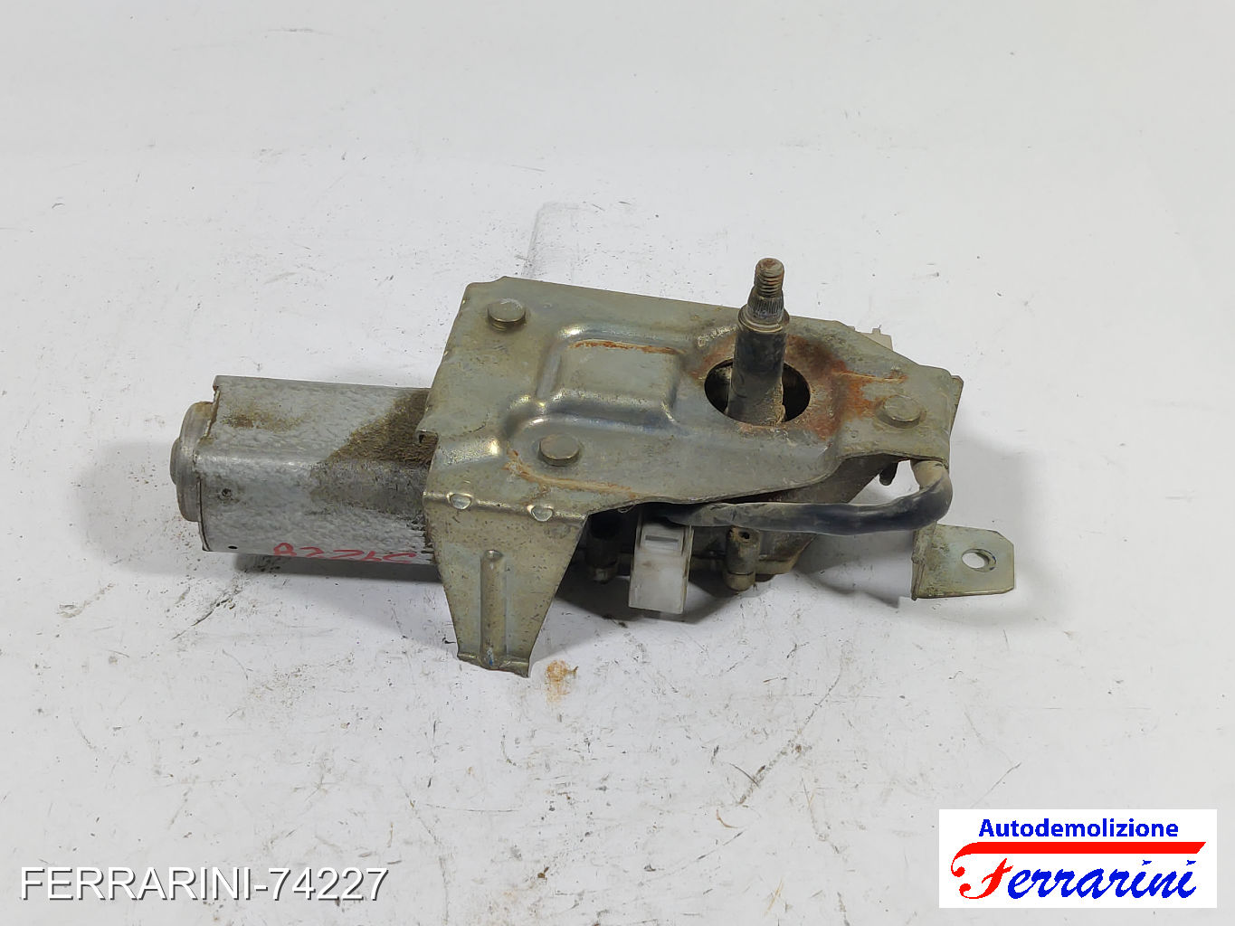 Spazzacqua Motorino Tergicristallo FIAT DOBLO 119, 223 2001-2010 posteriore