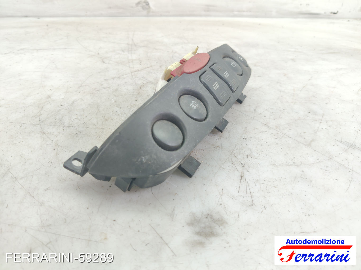 Pulsantiera Tastiera Alzavetro FIAT PUNTO 188 1999-2010 sinistra, sx, frontale 6