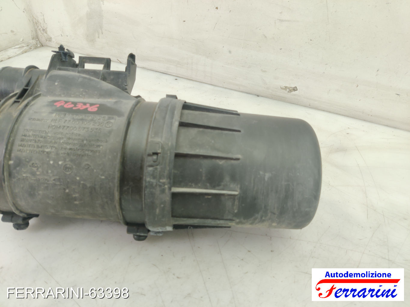 Scatola Cassa Filtro Aria RENAULT CLIO 2 BB, CB 1.2 1998-2010 7700873536 7