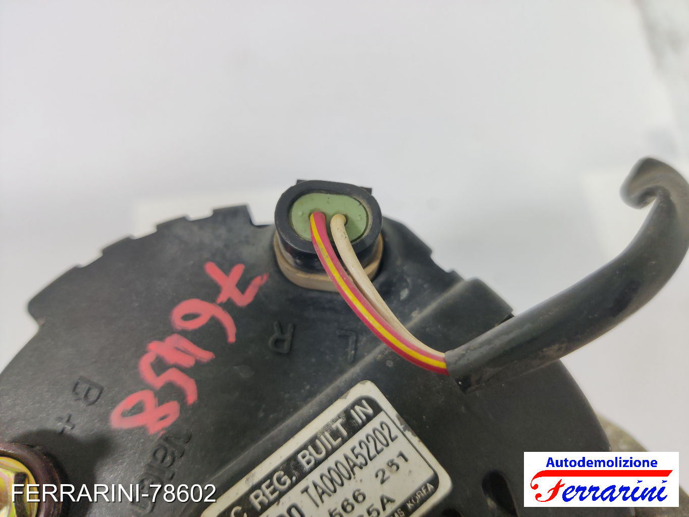 Alternatore DAEWOO MATIZ M100, M150 0.8 1998-2002 9