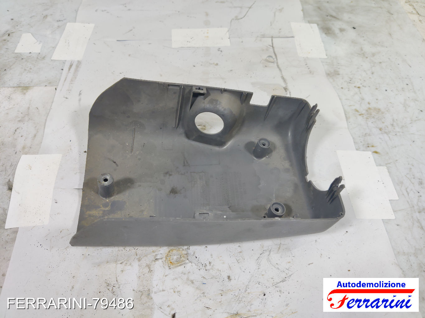 coperchio devioluci inferiore piantone sterzo HYUNDAI ATOS MX 2003-2008 sinistro 6