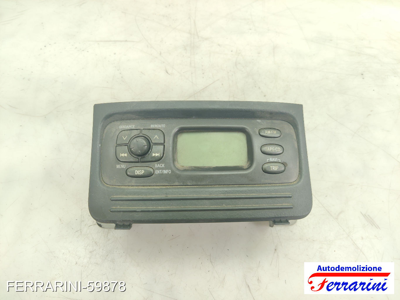 Tastiera Stereo Radio TOYOTA YARIS VERSO P2 2000-2005 8611052121, CNTS0270A