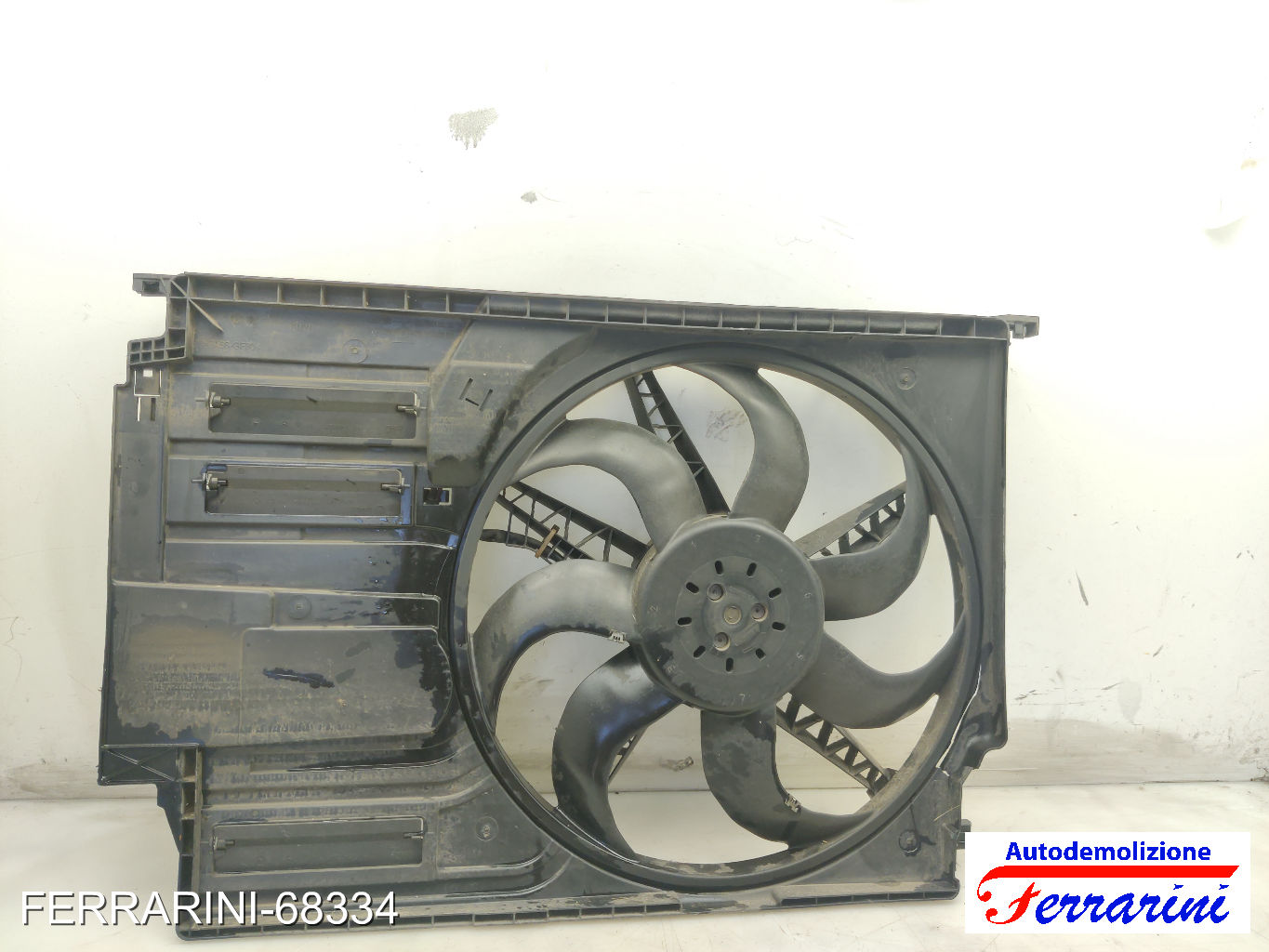 Ventola Radiatore Motore BMW X1 F48 SDRIVE 18D 2015-2023 17427617609, 7617609 12