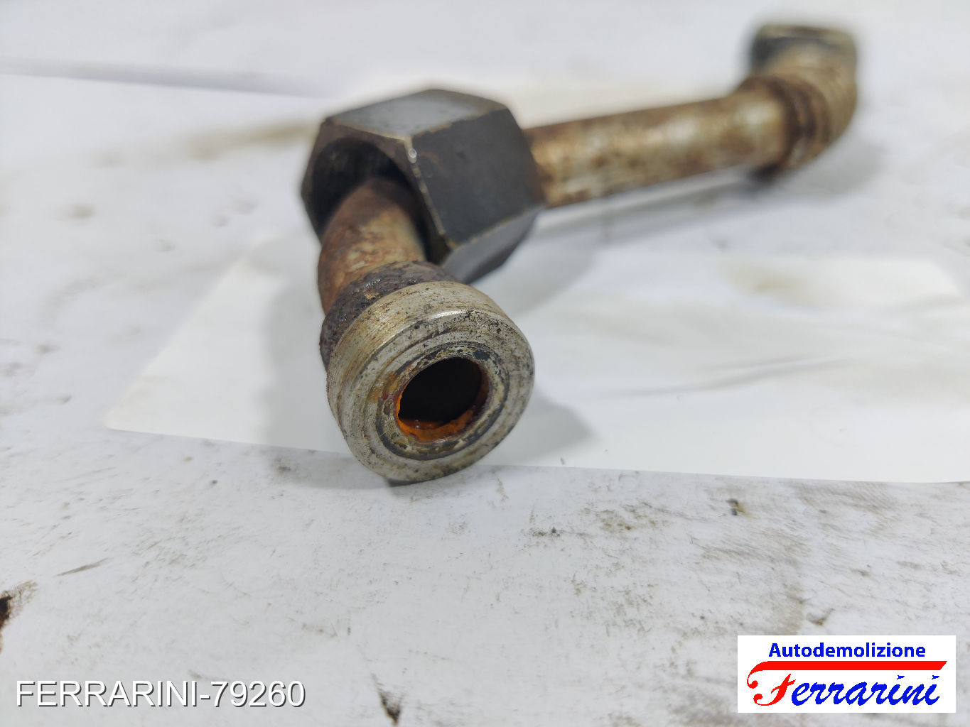 Tubo ritorno acqua turbina ALFA ROMEO MITO 955 1.4 TJET 2008-2011 6