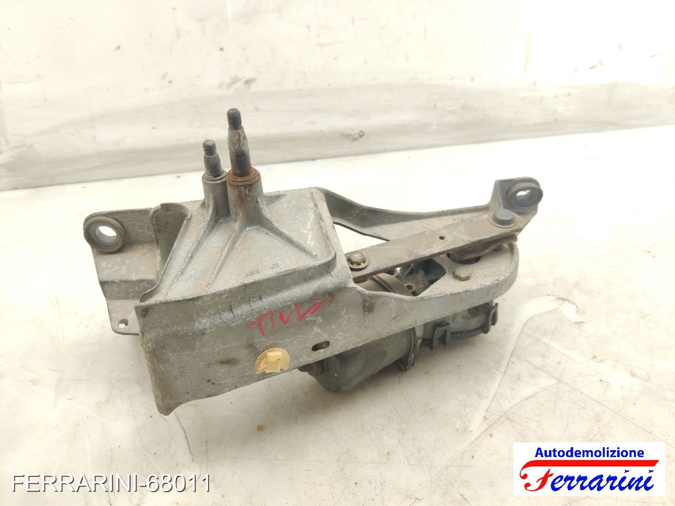 Spazzacqua Motorino Tergicristallo RENAULT TWINGO 1 C06 1996-2007 anteriore