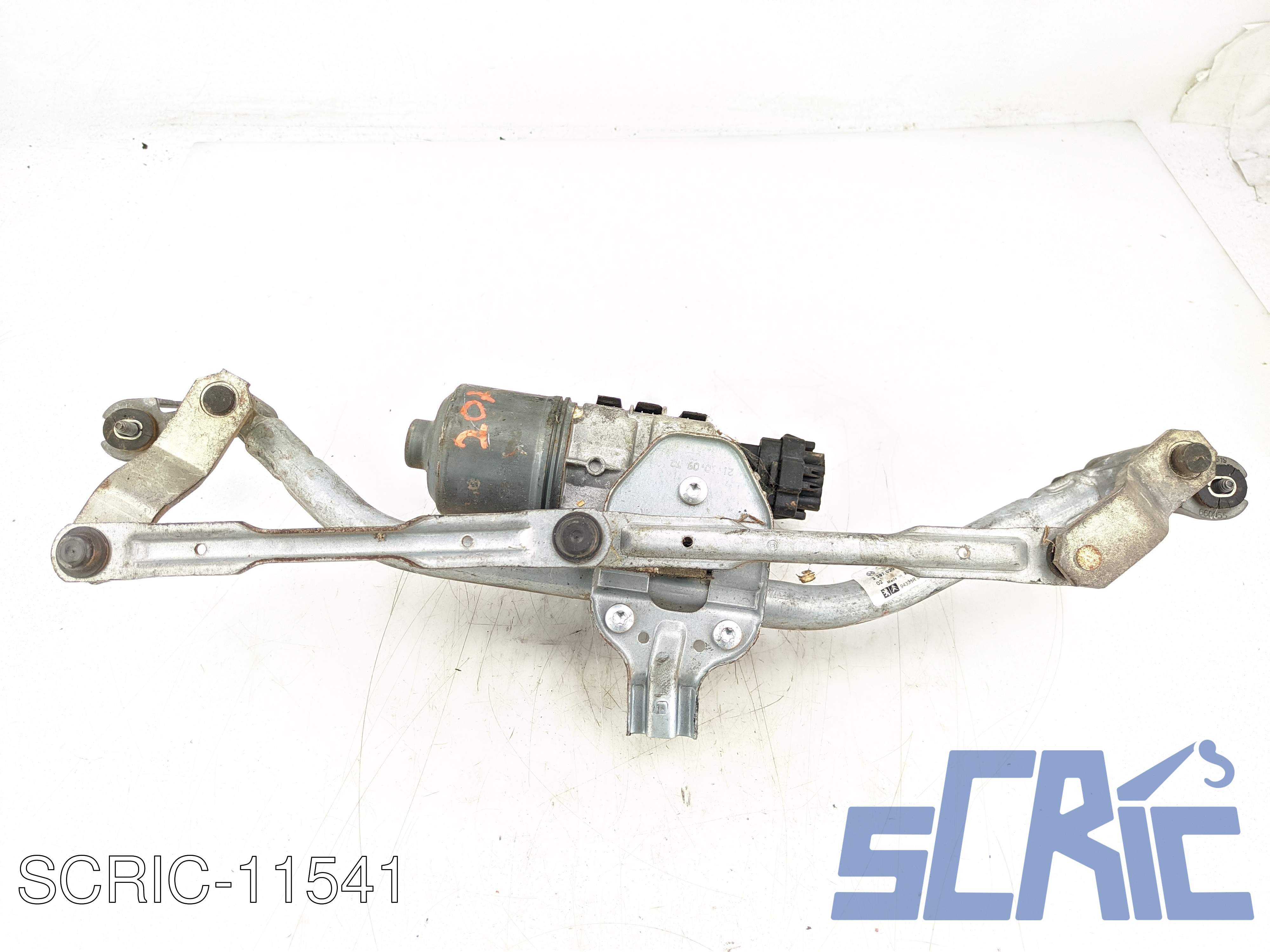 Spazzacqua Motorino Tergicristallo PEUGEOT 207 WA, WC 2006-2013 anteriore