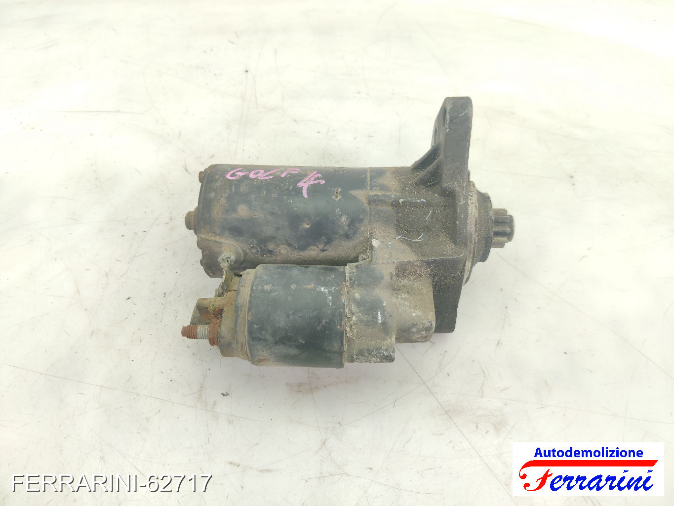 Motorino Avviamento VW GOLF 4 1J1 1.4 16V 1997-2004 0001121006, 020911023F