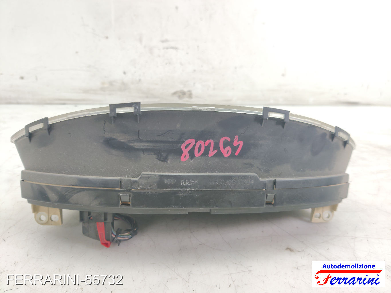 Quadro Contachilometri LANCIA MUSA 350 1.3 D MULTIJET 2006-2012 58HC8ZH5H 9