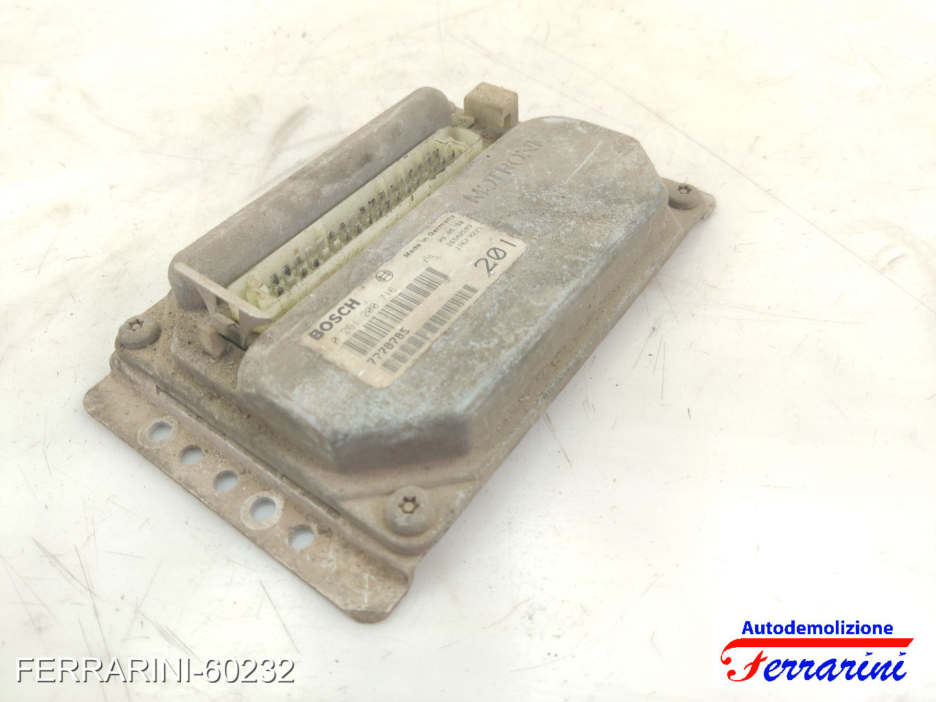 Centralina Motore AUTOBIANCHI Y10 1.1 1989-1995 7778785, 0261200716, 26SA2593 6