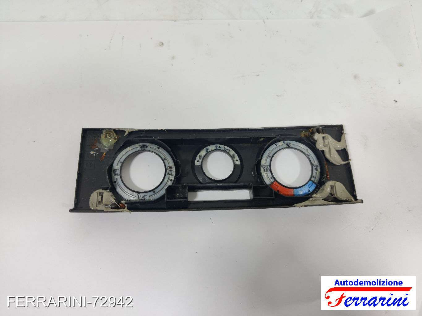 mascherina comandi clima riscaldamento FORD ESCORT 5 AAL, ABL 1990-1995 centrale