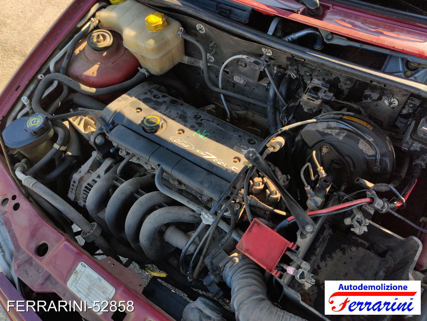 Ford Fiesta 4 JA, JB 1.25I 16V 75CV 1995-2002