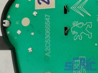 Quadro Contachilometri PEUGEOT 207 WA, WC 1.4 HDI 2006-2015 6103JV, A2C53065547