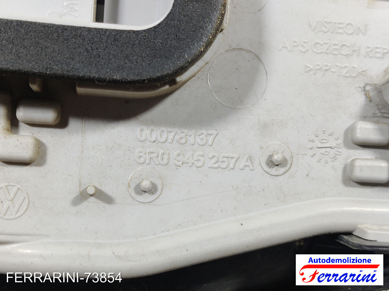 Fanalino Stop Posteriore VW POLO 6C1, 6R1 2009-2023 sinistro, sx 6R0945095J 6