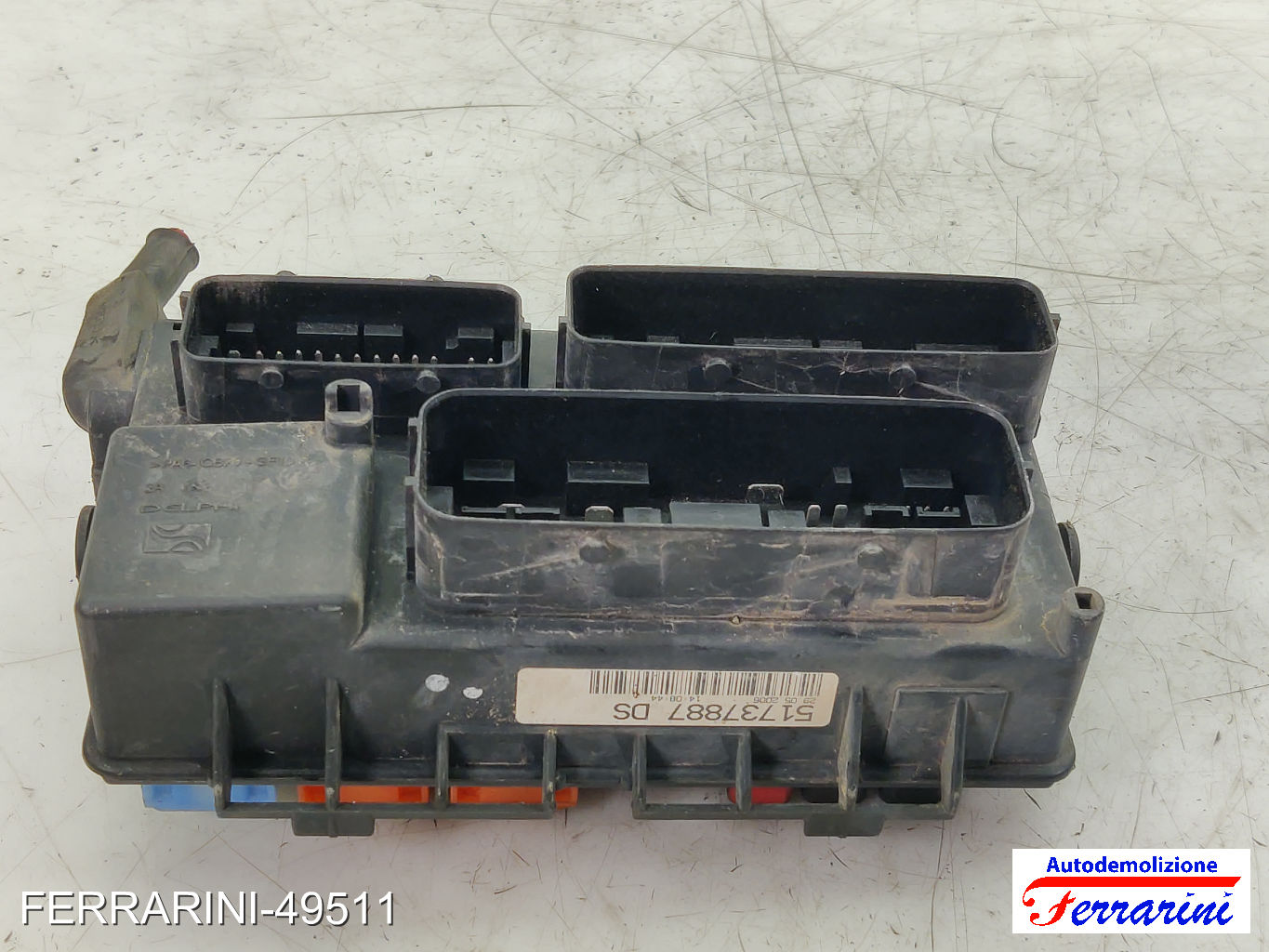 Fusibiliera Scatola Fusibili Body Computer FIAT GRANDE PUNTO 199 1.9 D MULTIJET 7