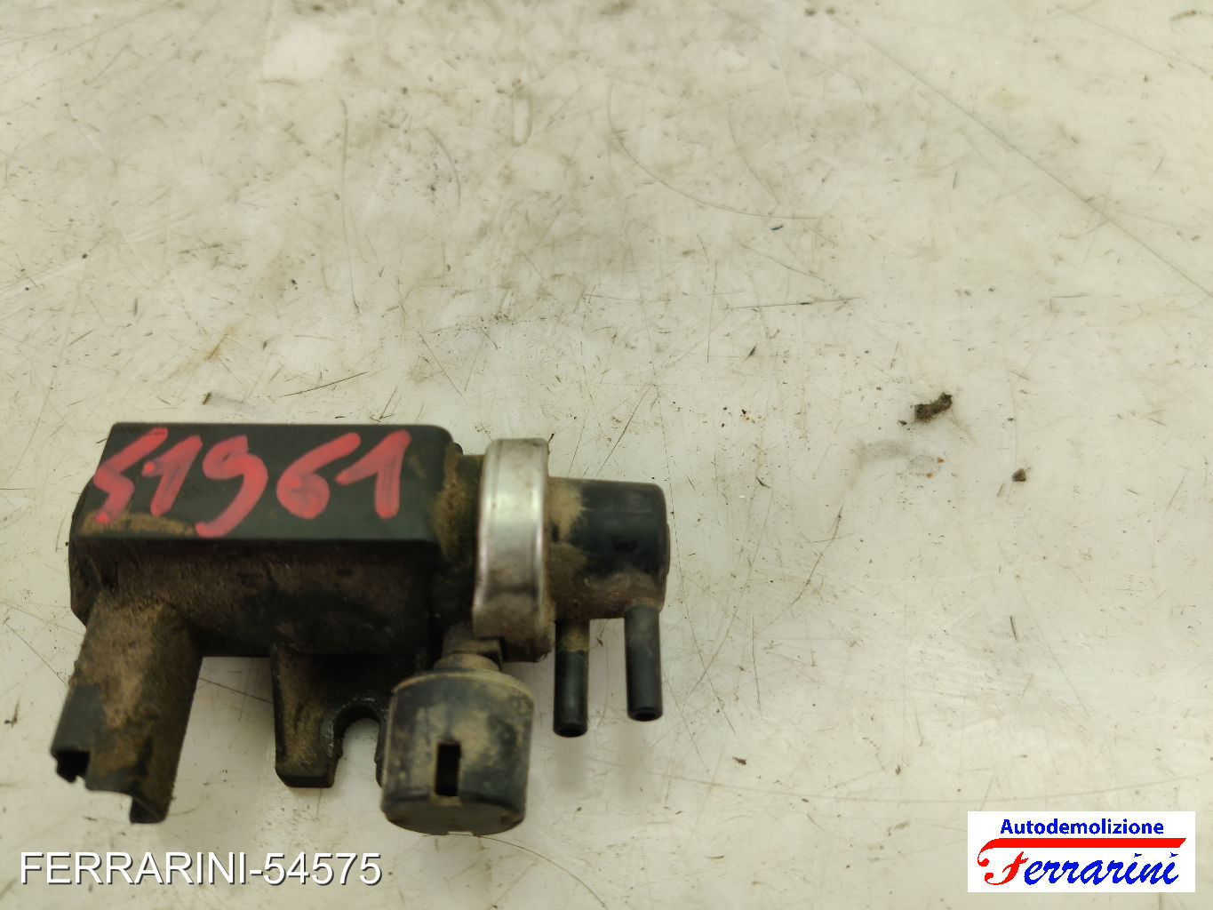 Elettrovalvola convertitore di pressione turbo PEUGEOT 307 3A/C 2.0 HDI 110 9