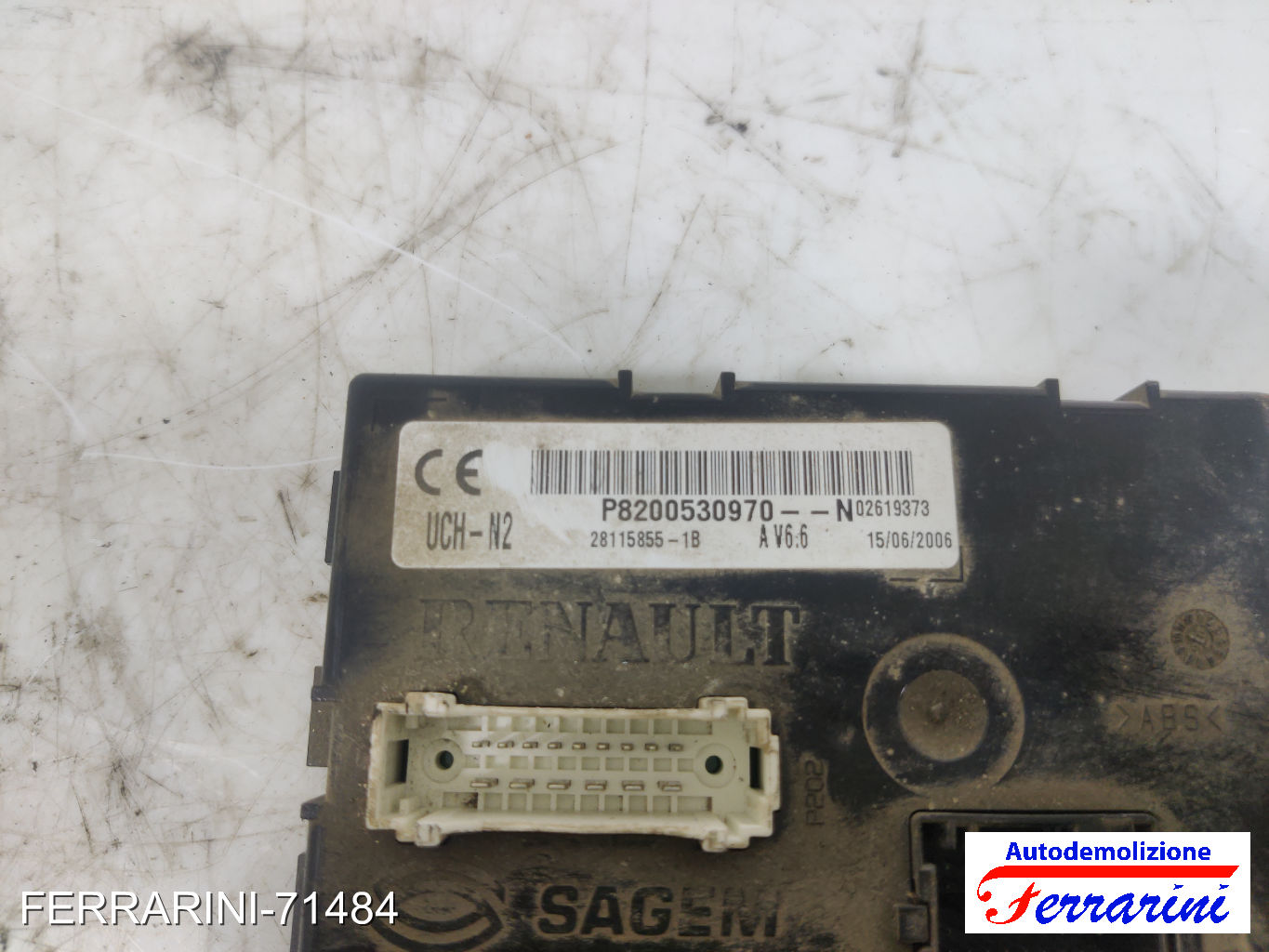 Kit Accensione RENAULT KANGOO KC0/1 1.2 16V 2001-2023 8200530970, EBSIM32R 15