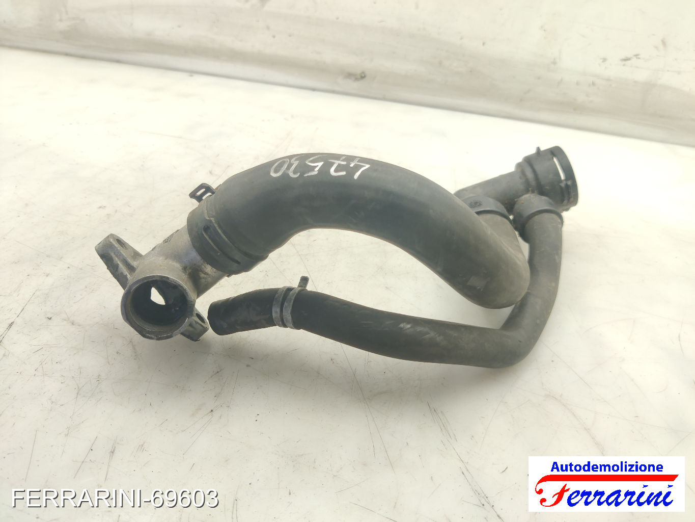 tubo acqua radiatore OPEL MERIVA A X03 1.7 CDTI 2003-2010 97351101, 5650711
