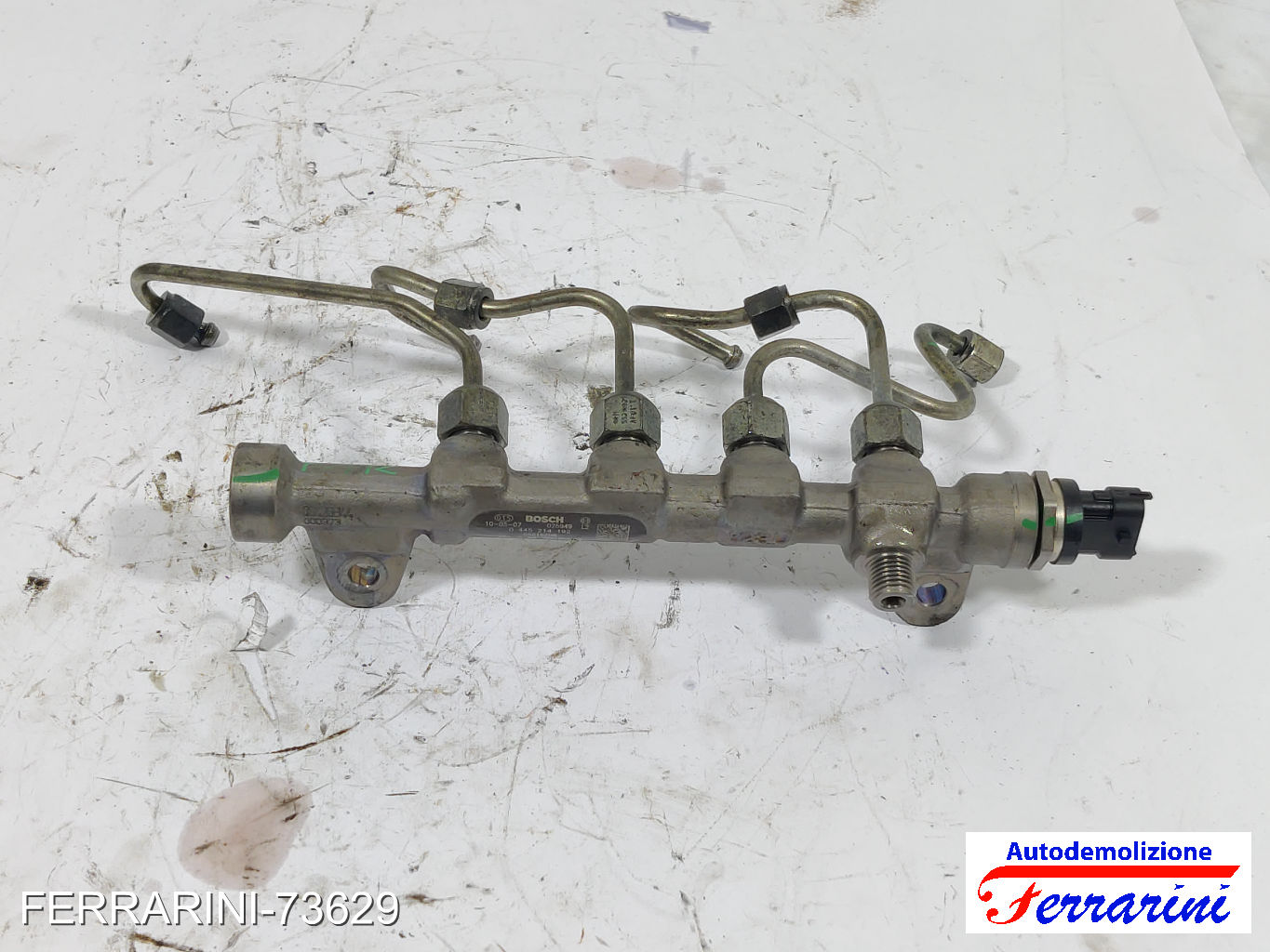 Flauto Iniettori FIAT BRAVO 2 198 1.6 D MULTIJET 2008-2014 55215208, 0445214192