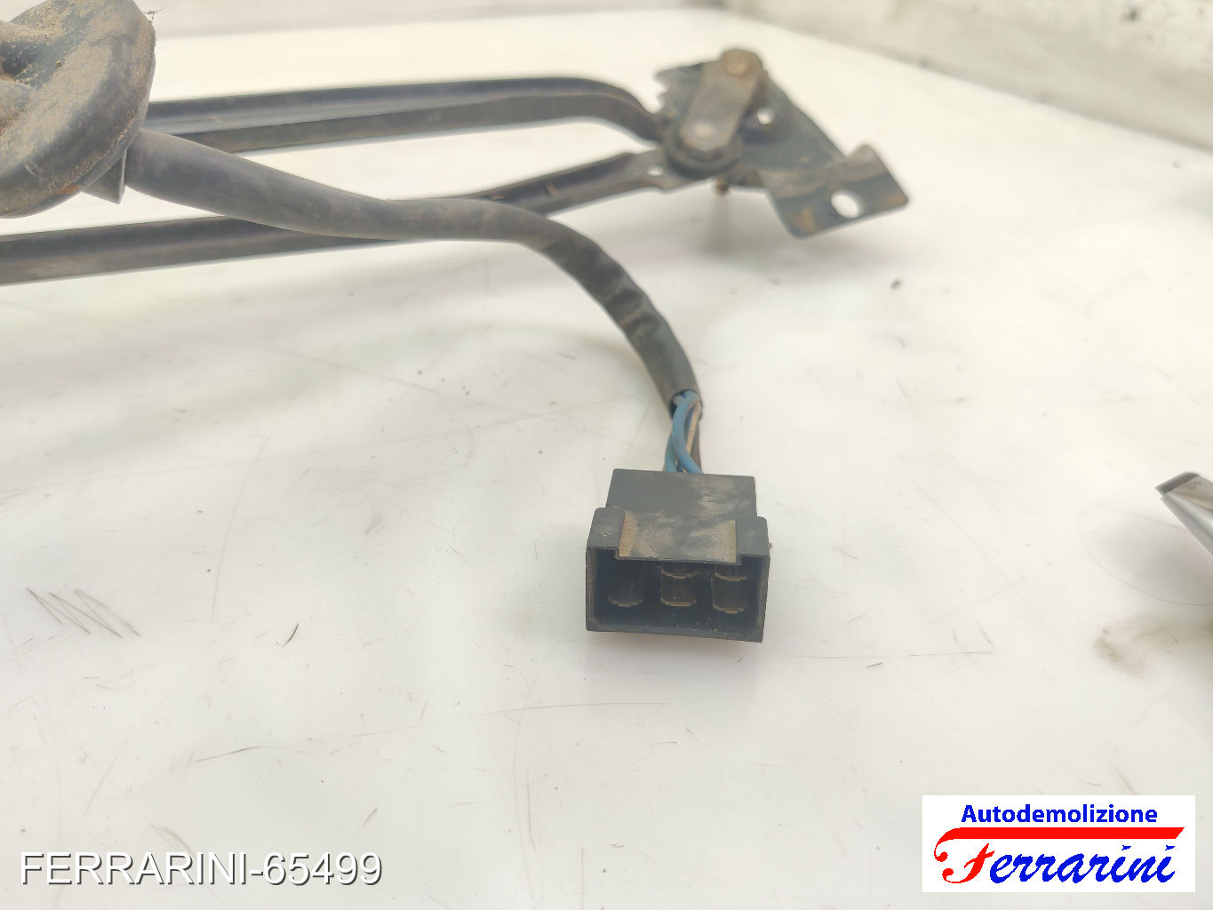 Spazzacqua Motorino Tergicristallo FIAT GRANDE PUNTO 199 2005-2009 anteriore 8
