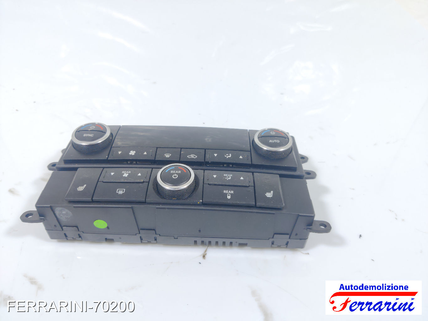 bizona Tastiera Clima CHRYSLER GRAND VOYAGER 5 RT 2007-2023 anteriore, frontale 13