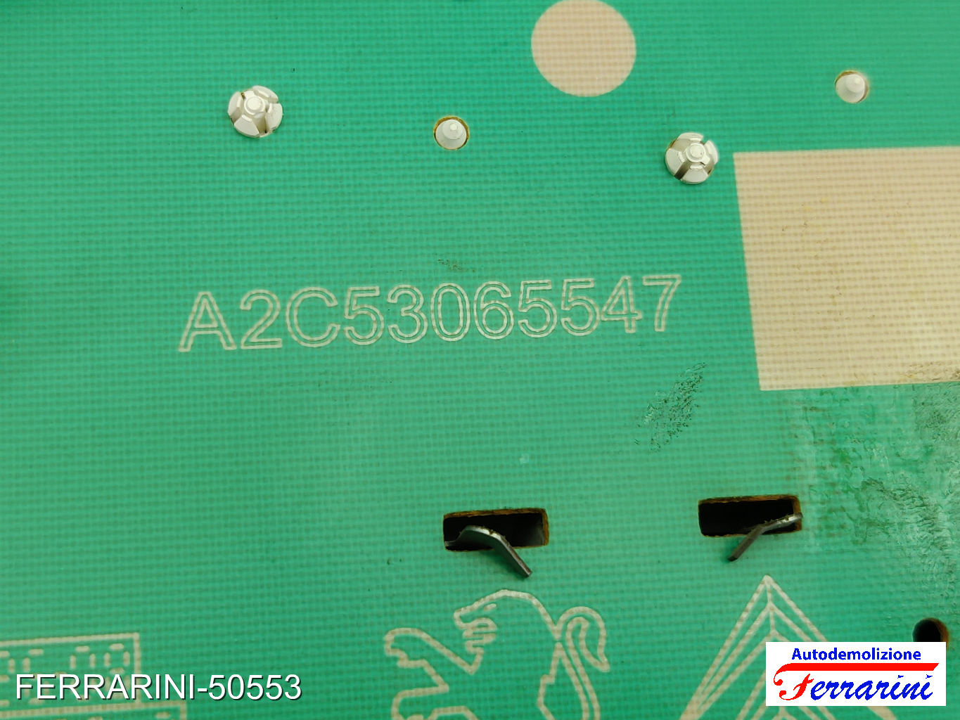 Quadro Contachilometri PEUGEOT 207 WA, WC 1.4 2007-2008 A2C53065547