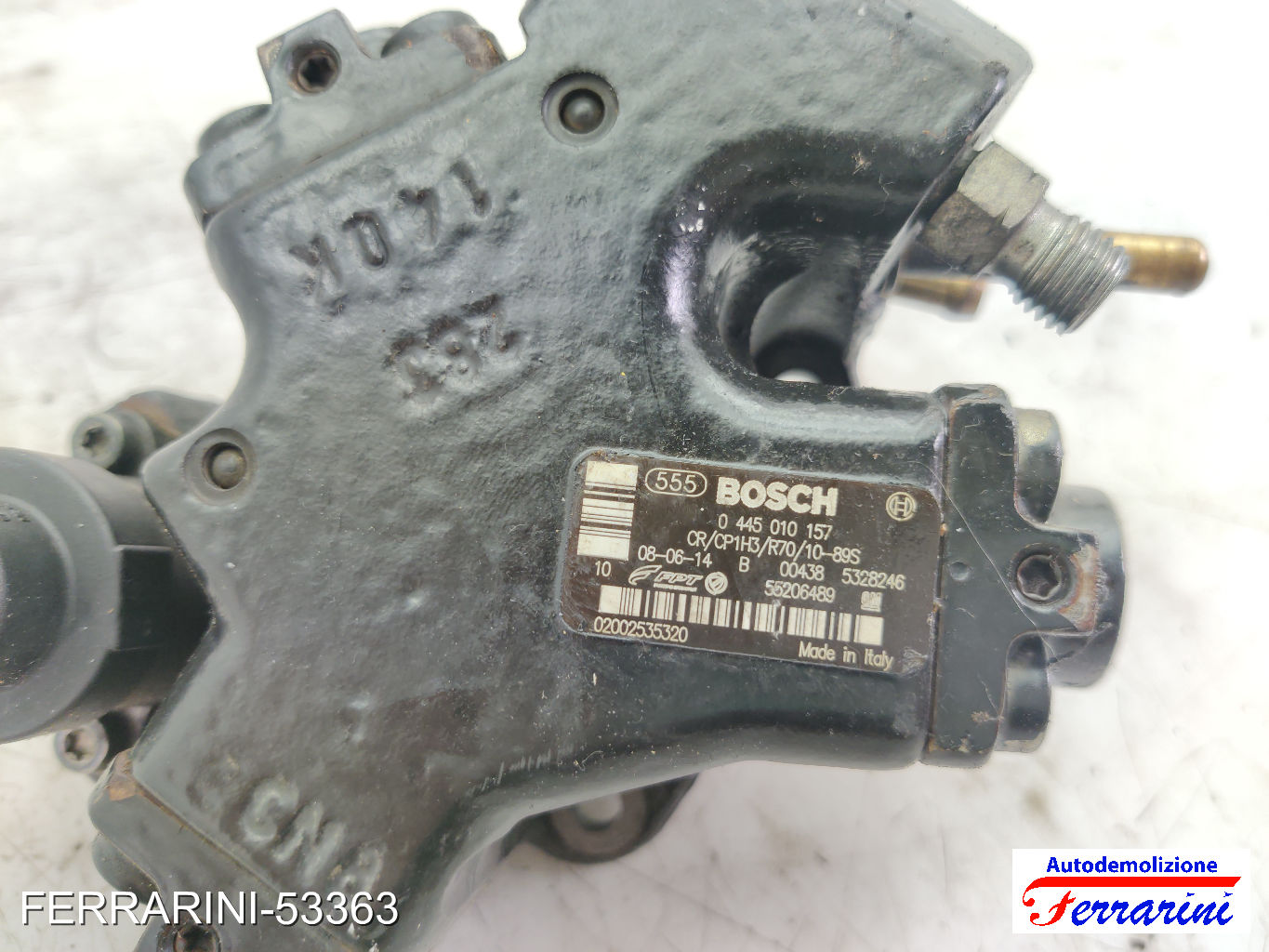 Pompa Alta Pressione Iniezione FIAT IDEA 350 1.3 D MULTIJET 2005-2016 55206489 6