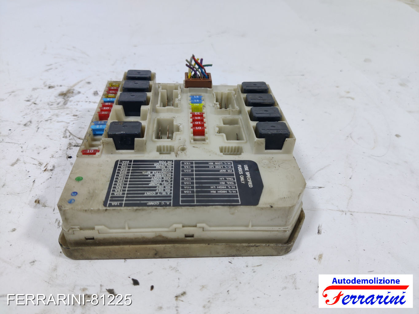 Fusibiliera Scatola Fusibili Body Computer NISSAN MICRA 3 K12 1.5 DCI 2003-2010