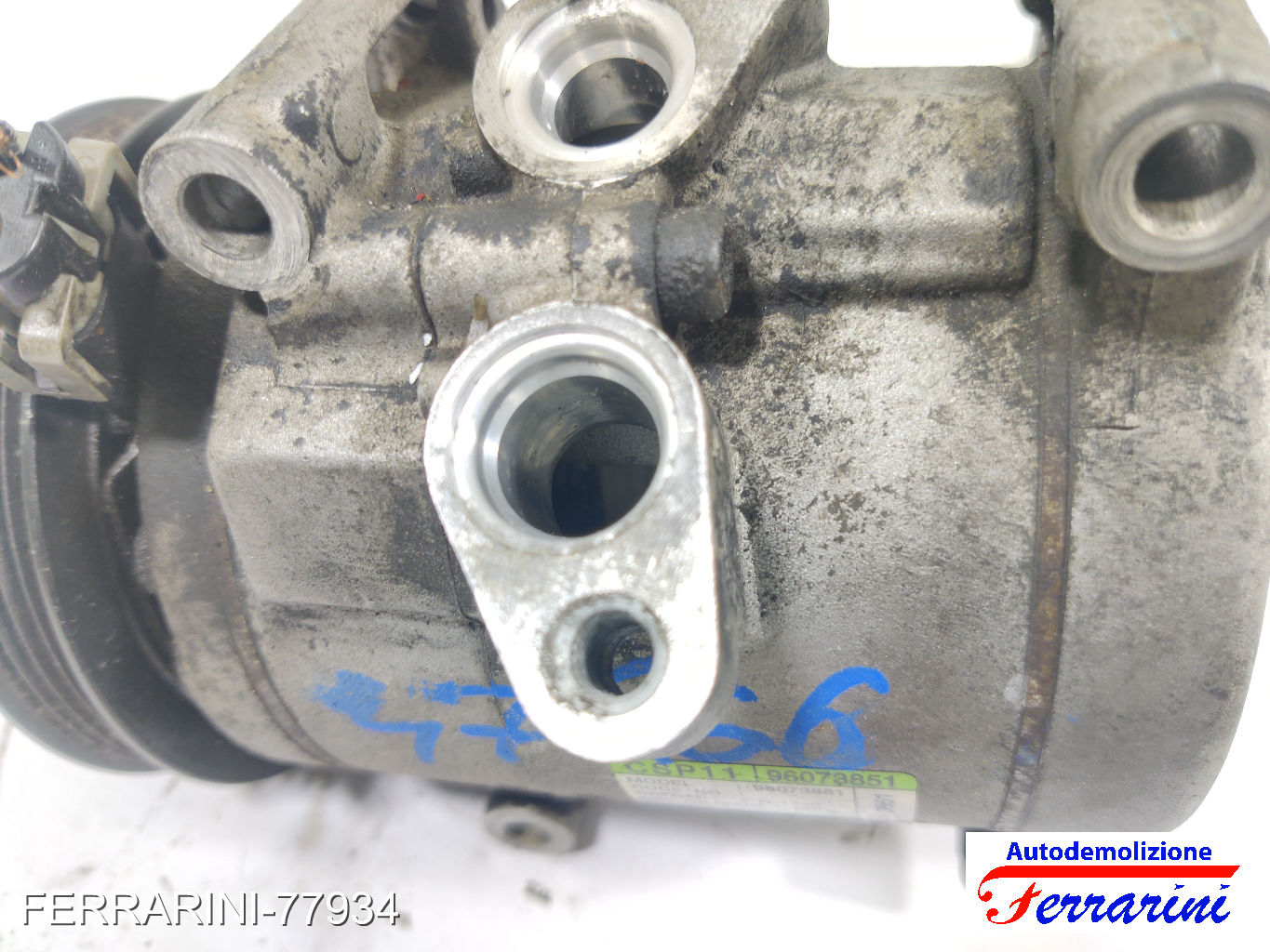 Compressore Clima CHEVROLET SPARK M300 1.0 2010-2015 96073851, 95967303 8
