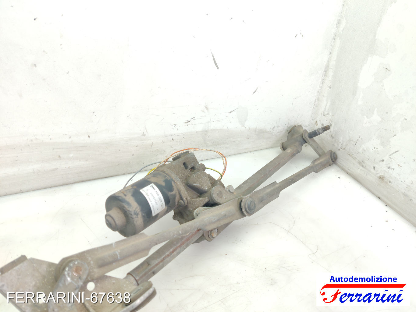Spazzacqua Motorino Tergicristallo CITROEN C4 LC 2004-2011 anteriore, frontale
