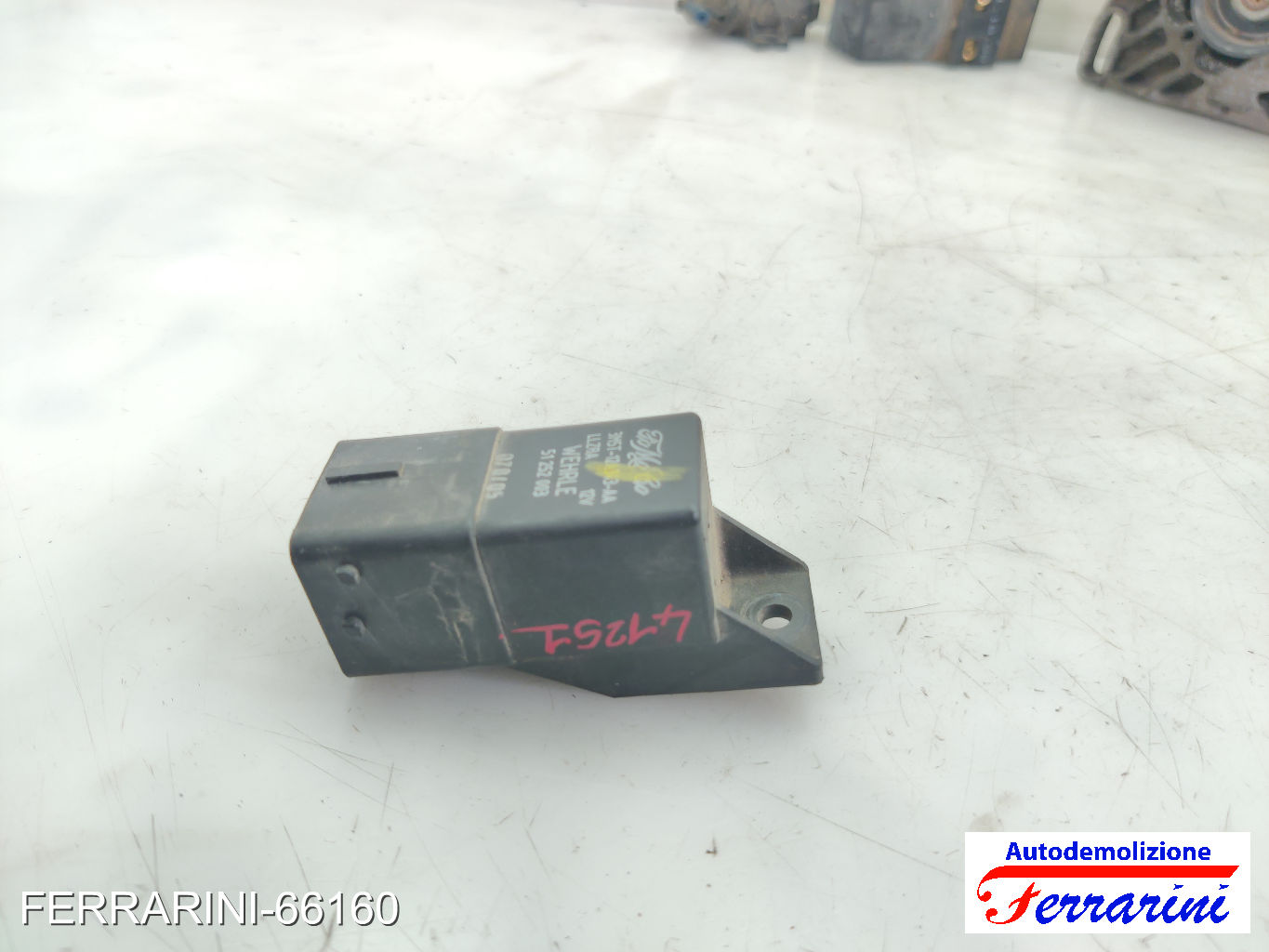Centralina Candelette FORD FIESTA 5 JD, JH 1.4 TDCI 2001-2008 3M5T12A343AA