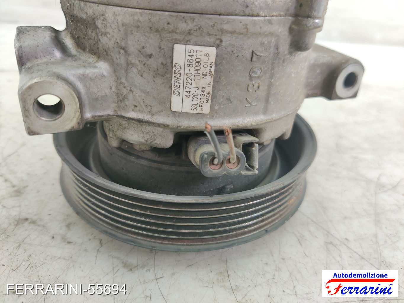 Compressore Clima FIAT PUNTO 199 1.2 2012-2023 4472208645, 5SL12C, 11H09011 12