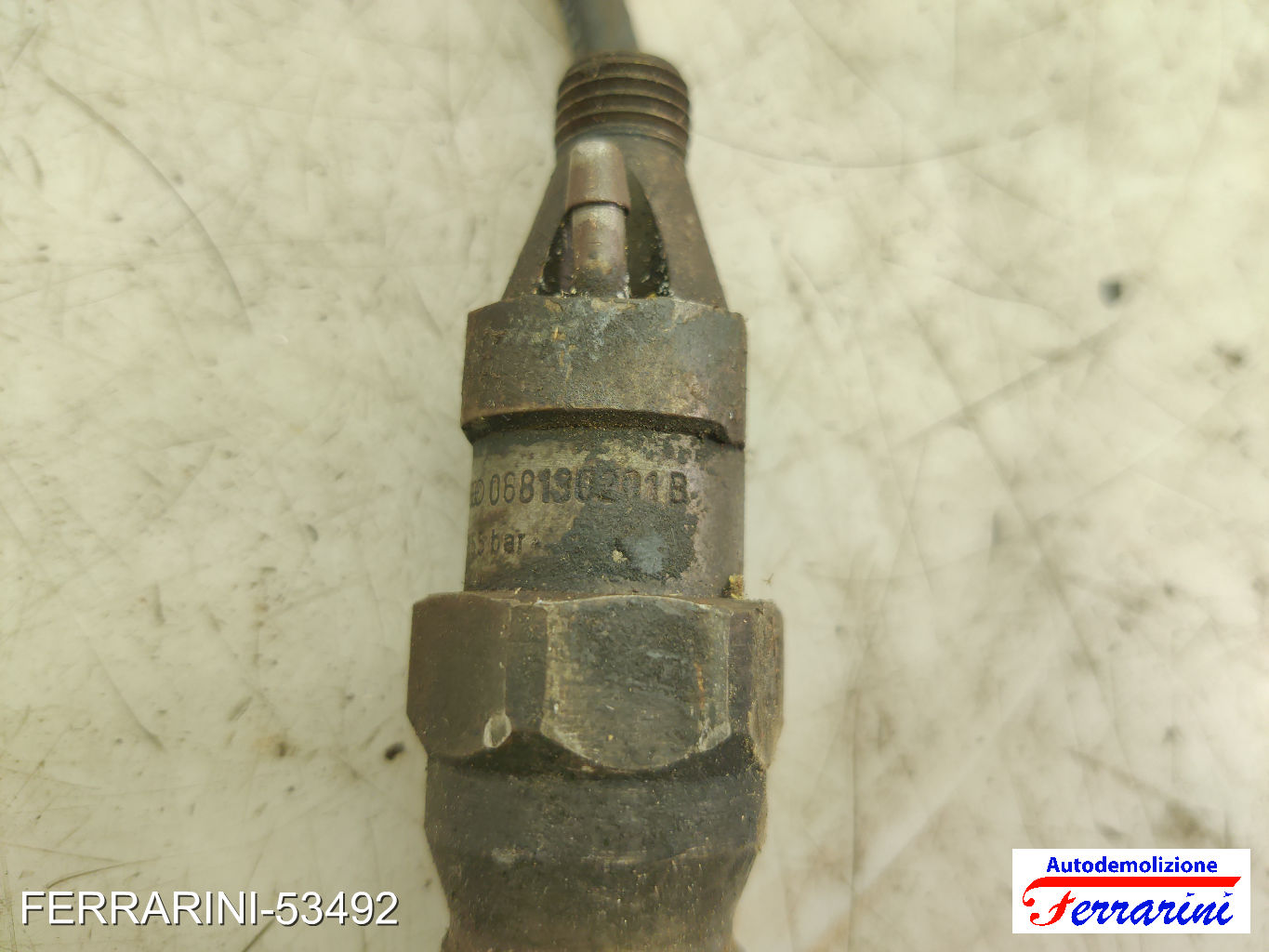 Iniettore VW GOLF 2 19E, 1G1 1.6 TD 1989-1991 068130202D, 068130201P, 068130201C