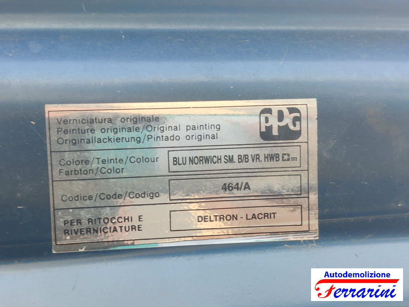 Lancia Y 840 1.1 54CV 1995-2003
