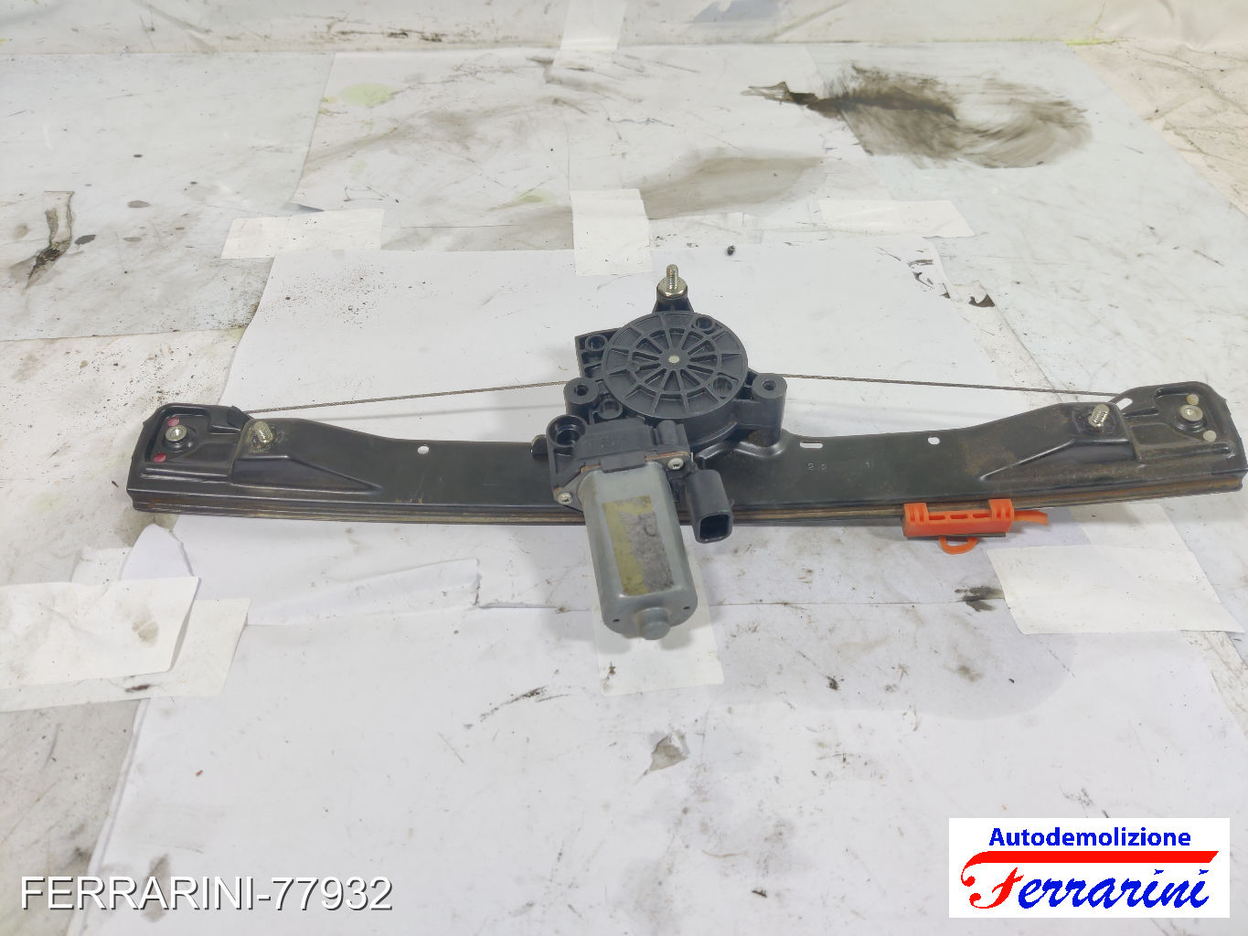 Alzavetro FIAT GRANDE PUNTO 199 2005-2010 destro, dx, frontale, anteriore