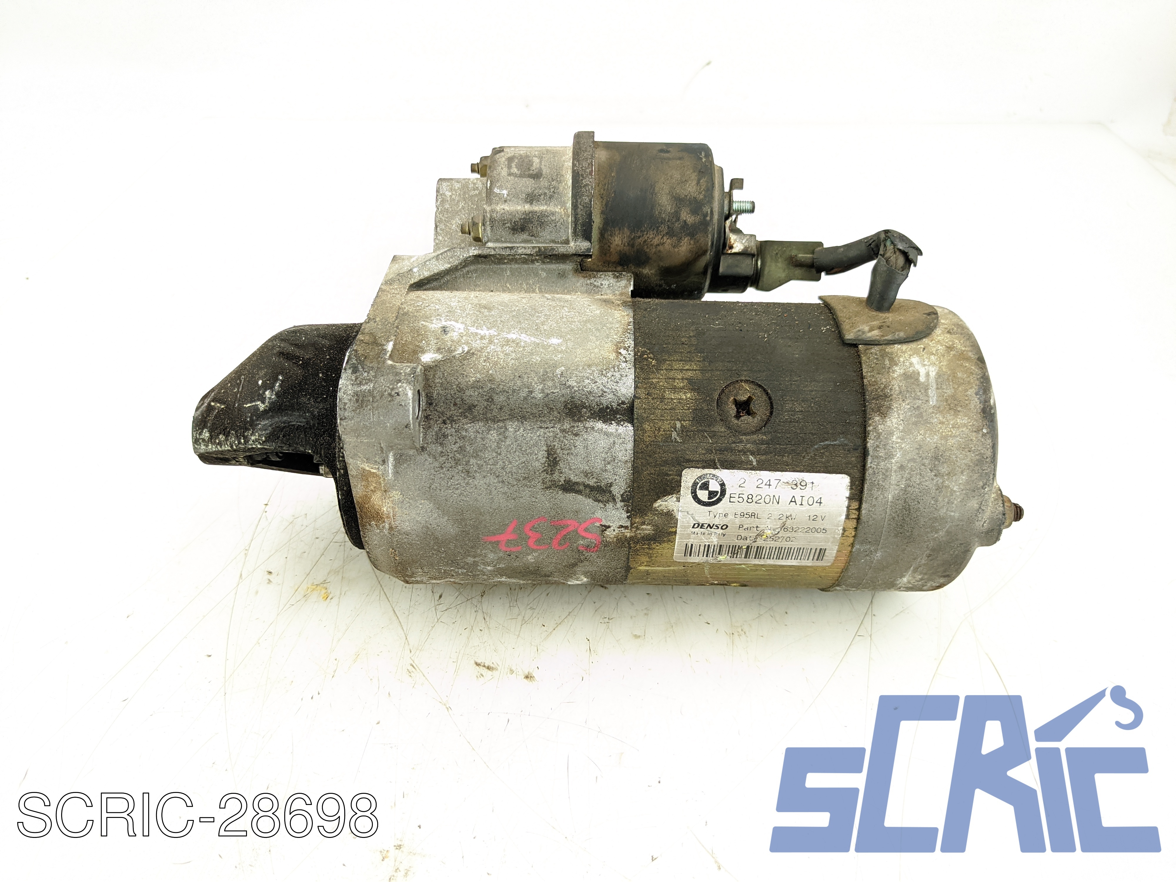 Motorino Avviamento BMW SERIE 5 E39 530D 1998-2003 12412247391, 12412155827