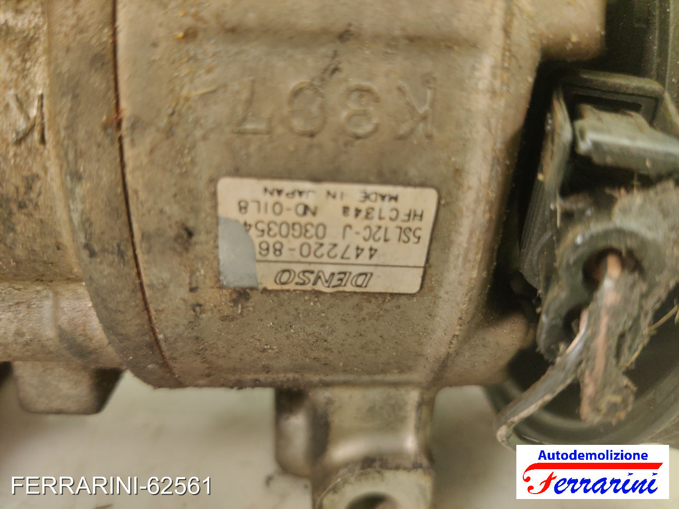 Compressore Clima FIAT STILO SW 192 1.9 JTD 2003-2008 51752531, 46811244 8