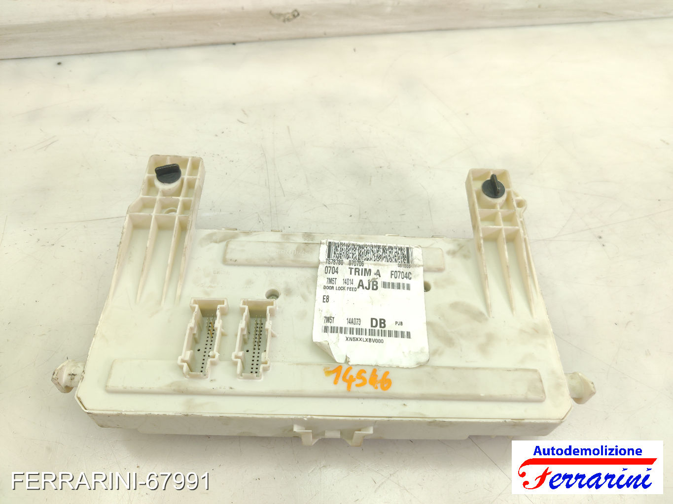 Body Computer FORD C-MAX DM2 1.6 TDCI 2007-2010 7M5T14A073CC, 97RA000001 8