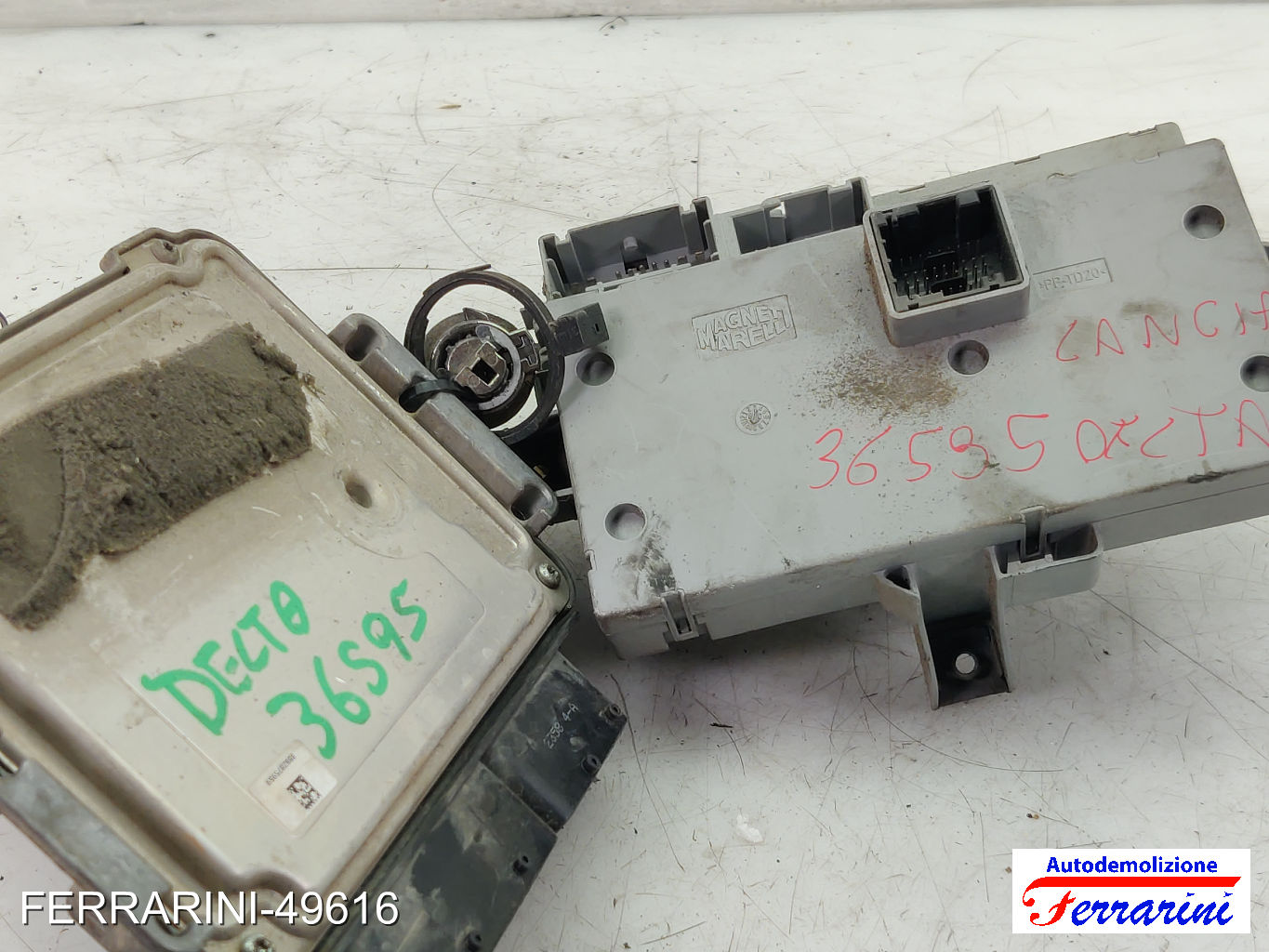 Kit Accensione LANCIA DELTA 3 844 2.0 D MULTIJET 2008-2014 0281014571, 406626