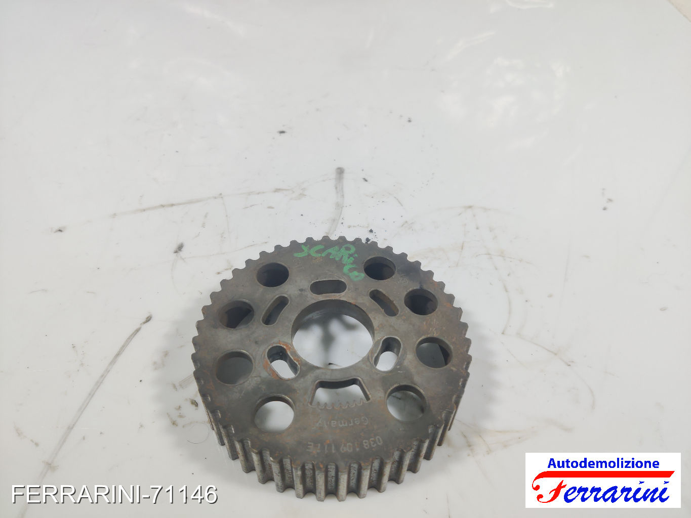 Puleggia Albero A Camme AUDI A4 AT 8ED 2.0 TDI 16V 2004-2008 038109111E 7