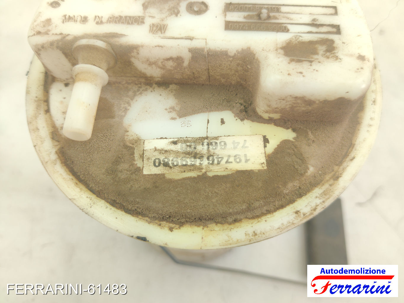 Cestello Pompa Galleggiante Serbatoio RENAULT TWINGO 1 C06 1.2 1996-2007 7